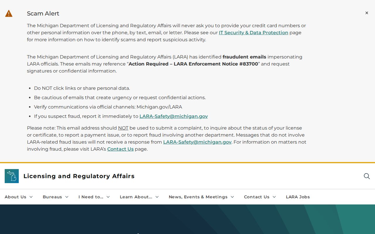 Waterford Township lookup for a resident through Michigan MiPLUS